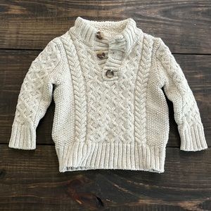 Toddler oatmeal sweater